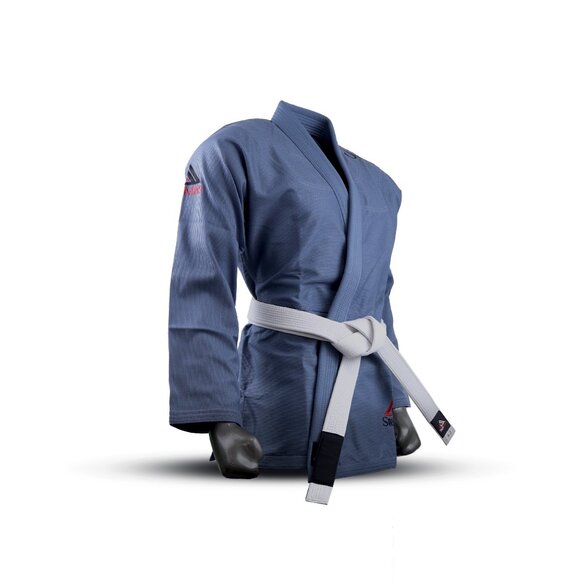 Stellman Core Grey Men BJJ Gi Brazilian Jiu Jitsu Training Athlete Competition - Picture 3 of 4